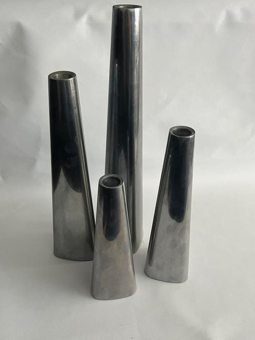 4 vintage IKEA Rēnos kandelaars, design Ehlén Johanssom, Huis en Inrichting, Woonaccessoires | Kandelaars en Kaarsen, Zo goed als nieuw