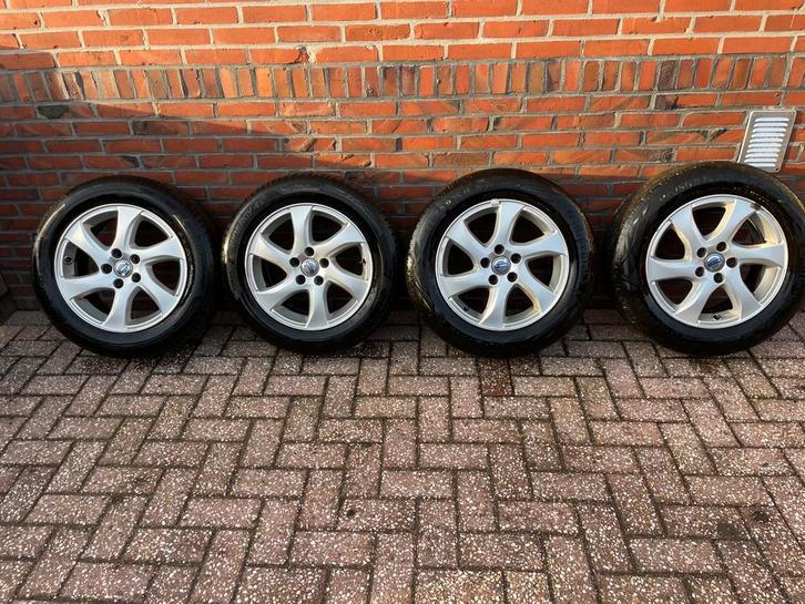 Volvo 6 spaaks 16 inch velgen., Auto-onderdelen, Banden en Velgen, Banden en Velgen, All Season, 16 inch, 205 mm, Personenwagen