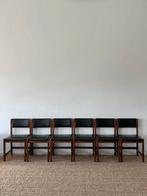 Set van 6 vintage mid century scandinavische stoelen, Huis en Inrichting, Ophalen, Zo goed als nieuw