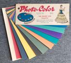 Photo Color palette antieke camera foto kleuren waaier, Ophalen of Verzenden, 1940 tot 1960, Overige typen