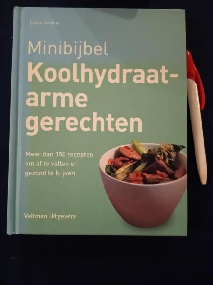 Mini Bijbel Koolhydraat-arme gerechten., Boeken, Kookboeken, Zo goed als nieuw, Azië en Oosters, Ophalen of Verzenden