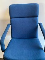 Artifort design fauteuil F141 in kleur blauw, Ophalen, Gebruikt, Minder dan 75 cm, Jaren 80