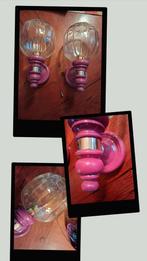 2x Temsa - Wandlampen - Space Age Design, Ophalen of Verzenden, Gebruikt, Glas, Space Age