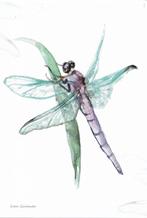 Michelle Dujardin - De Onlanden - groene glazenmaker, Verzenden, 1980 tot heden, Ongelopen, Natuur