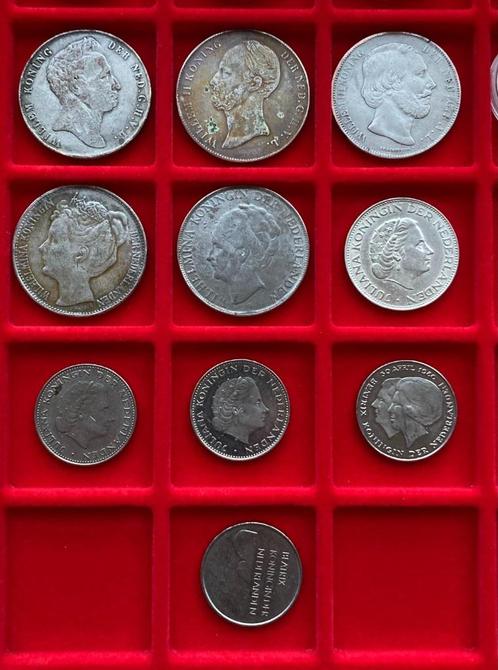 Complete set 2,5 gulden / rijksdaalder (Willem I - Beatrix)2, Postzegels en Munten, Munten | Nederland, Setje, 2½ gulden, Ophalen of Verzenden