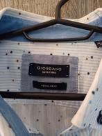 Giordano Outfitters overhemd korte mouw, Kleding | Heren, Overhemden, Wit, Ophalen of Verzenden, Zo goed als nieuw, Halswijdte 41/42 (L)