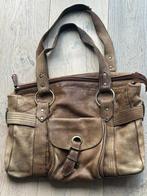 Leren tas te koop – zacht en stijlvol, Sieraden, Tassen en Uiterlijk, Tassen | Damestassen, Ophalen, Gebruikt, Bruin, Overige typen