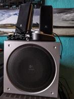 Logitech Z3 speaker set, Computers en Software, Pc speakers, Ophalen of Verzenden, Gebruikt, Audiokanaal 2.1, Logitech, Creative