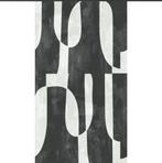 Nieuw! Fotobehang zwart wit grafische print 159x280, Huis en Inrichting, Stoffering | Behang, Ophalen of Verzenden, Minder dan 10 m²