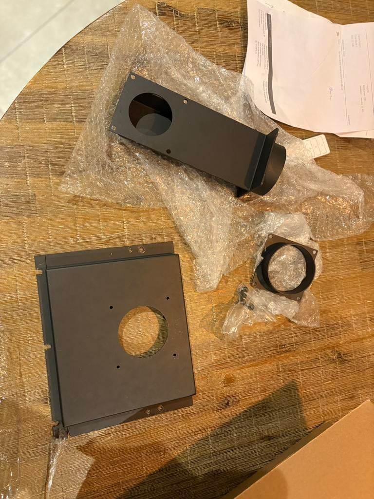 Dik geurts modivar aansluiting, Huis en Inrichting, Kachels, Zo goed als nieuw, Houtkachel, Hout, Ophalen of Verzenden