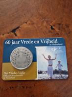 Zilveren 5 Euro Munt - 60 Jaar Vrede en Vrijheid, Ophalen of Verzenden, Euro's, Losse munt, Zilver