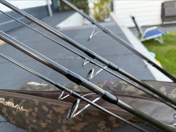 3 The Force X-Range 3.00lb hengels + Shimano Tribal foedraal beschikbaar voor biedingen