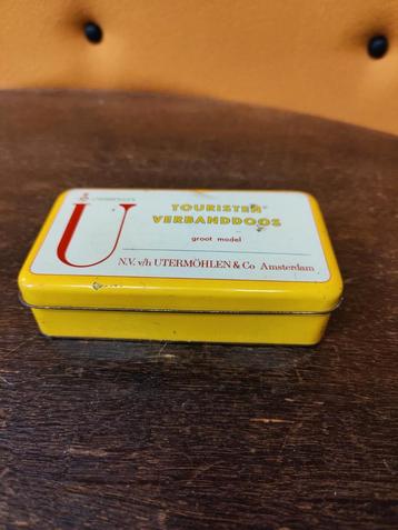Vintage Utermöhlen Touristen Verbanddoos - Groot Model beschikbaar voor biedingen