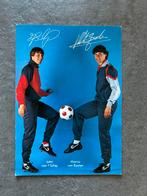 Reclamekasrt John vsn’t De Schip & Marco van Basten, Ophalen of Verzenden, Spelerskaart