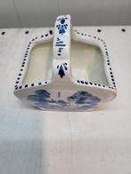 Delfts blauw mandje met molen, Antiek en Kunst, Ophalen of Verzenden