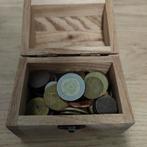 500g Wereld Munten + Schatkistje - Niet Gesorteerd, Ophalen of Verzenden