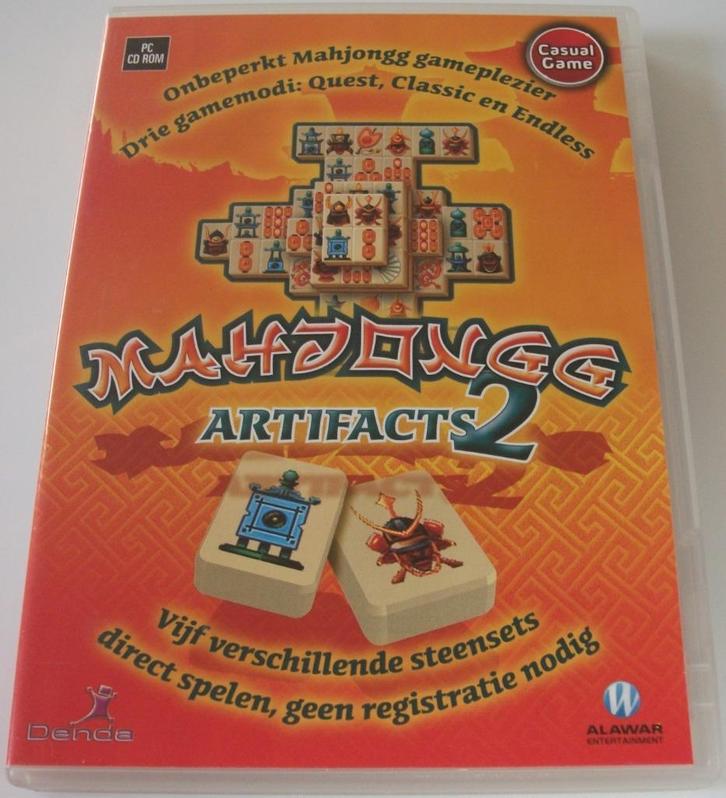 PC Game *** MAHJONGG ARTIFACTS 2 *** Quest, Classic, Endless, Spelcomputers en Games, Games | Pc, Zo goed als nieuw, Puzzel en Educatief