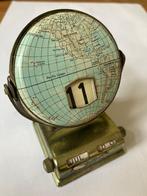 Vintage Perpetual Eeuwigdurende Globe Flip Kalender USA, Verzamelen, Ophalen of Verzenden, Overige typen