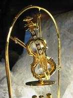 Crystal temptations 24 krt verguld wind chime met viool, Ophalen of Verzenden, Zo goed als nieuw