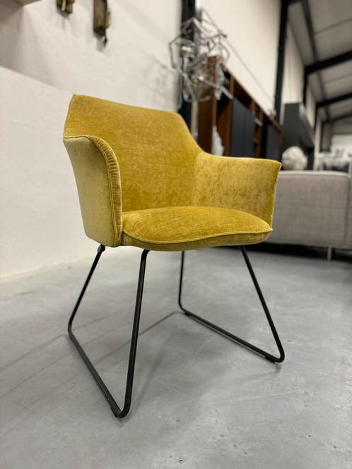 (1) Leolux Mara eetkamerstoel Jab stof Design stoel, Huis en Inrichting, Stoelen, Nieuw, Eén, Stof, Overige kleuren, Ophalen of Verzenden
