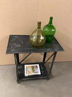 Metalen sidetable / tuintafel / bijzettafel, Ophalen, Studio Larilo, 50 tot 100 cm, Studiolarilo@gmail.com