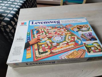 Levensweg Bordspel - MB Spellen beschikbaar voor biedingen