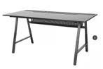 IKEA UTESPELARE Gamingbureau zwart, Ophalen, In hoogte verstelbaar, Zo goed als nieuw, Bureau