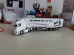 WSI AGF Kerkdriel Scania R Normal 6x2 Truck met Trailer, Ophalen of Verzenden, Zo goed als nieuw, Bus of Vrachtwagen, Wsi