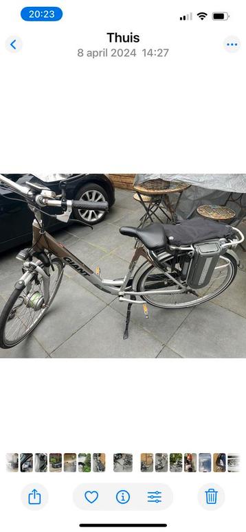 Giant Elektrische Fiets - let op accus niet goed -Gebruikt beschikbaar voor biedingen