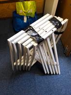 6 x witte Ikea schraag 70 cm hoog, Doe-het-zelf en Verbouw, Ladders en Trappen, Ophalen, Gebruikt, Minder dan 2 meter
