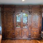 Mahonie Barok Buffetkast - 3 Delen, Ophalen, Gebruikt, 25 tot 50 cm, 200 cm of meer