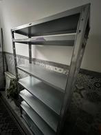Metalen Stellingkast - Gebruikt, Huis en Inrichting, Kasten | Stellingkasten, Ophalen of Verzenden, Gebruikt