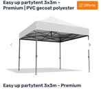 Easy Up Partytent 3x3m - Waterdicht!, Gebruikt, Opvouwbaar, Partytent, Minder dan 4 meter