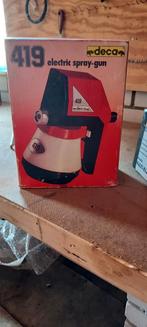 Deca 419 Elektrische Verfspuit - Vintage, Doe-het-zelf en Verbouw, Ophalen, Nieuw