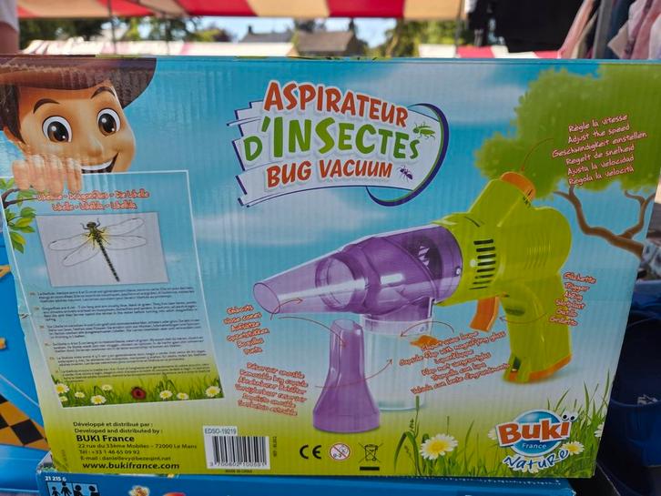 Buki France Nature Insectenstofzuiger - Nieuw in doos!, Kinderen en Baby's, Speelgoed | Playmobil, Nieuw, Complete set, Ophalen of Verzenden