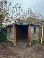Tuinhuis / schuur - 3m bij 3m - zelf demonteren en ophalen, Tuin en Terras, Ophalen, Gebruikt, Hout, Overige typen
