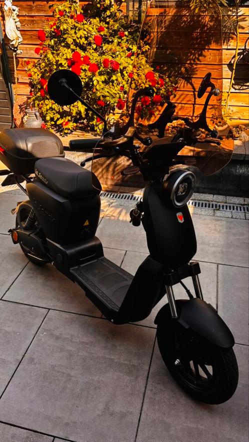 Zgan elektrische La Souris scooter, Fietsen en Brommers, Snorfietsen en Snorscooters, Zo goed als nieuw, Overige merken, Elektrisch
