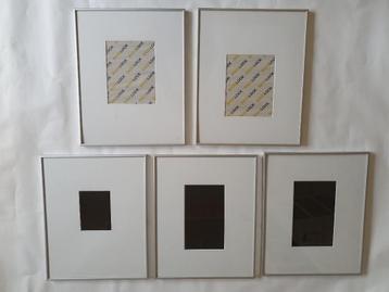 Wissellijsten - 5 stuks van 50 x 40 cm - Aluminium beschikbaar voor biedingen