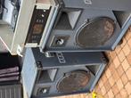 Grote speakers , complete set (carnaval), Ophalen of Verzenden, Gebruikt, 120 watt of meer, Overige typen