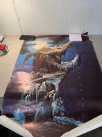 Vintage 1970s Sci-Fi artwork poster - Marius Van Boordt, Fou, Verzamelen, Posters, Ophalen of Verzenden, Gebruikt, Rechthoekig Staand
