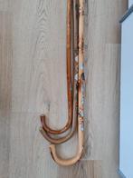 Vintage wandelstokken met plaatjes, Ophalen of Verzenden, Gebruikt