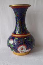 Vintage Chinese cloisonne vaas, Antiek en Kunst, Antiek | Glas en Kristal, Ophalen of Verzenden