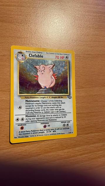 Clefable ju1 beschikbaar voor biedingen
