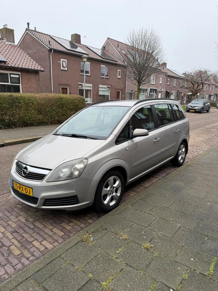 Opel Zafira 2.2 Automaat, 7 pers., Auto's, Opel, Particulier, Zafira, Benzine, D, MPV, Automaat, Origineel Nederlands, Zilver of Grijs
