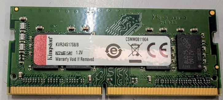Kingston 8GB DDR4 RAM - Perfect voor Laptop, Computers en Software, RAM geheugen, Gebruikt, Laptop, 8 GB, DDR4, Ophalen of Verzenden