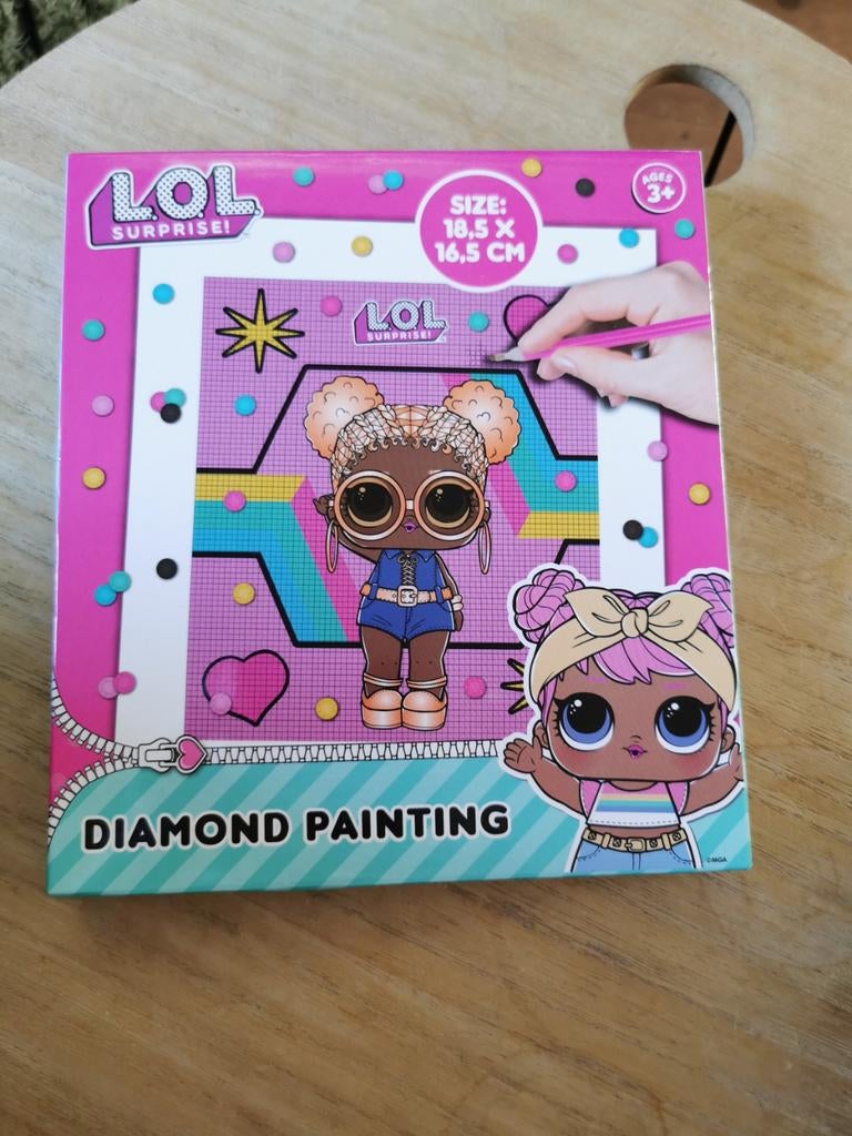 Diamond painting LOL, Hobby en Vrije tijd, Knutselen, Ophalen of Verzenden, Nieuw, Knutselwerk