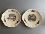 2x serveerborden Sarreguemines “Obernai” 27,5 x 29,5 cm, Huis en Inrichting, Ophalen of Verzenden, Overige stijlen, Bord(en)