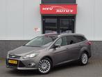Ford Focus Wagon 1.0 EcoBoost Titanium navi LM org NL, Euro 5, 125 pk, Gebruikt, Bruin