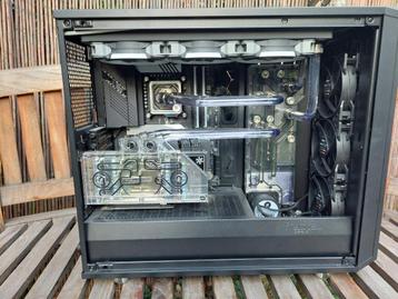 Custom waterkoeling gaming pc high end. Rtx 3080 i5 12600k beschikbaar voor biedingen