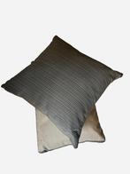 Sierkussen SUNPROOF 50x50cm prachtige structuur / taupe, Ophalen of Verzenden, Nieuw, Bruin, Vierkant